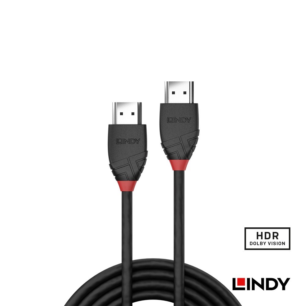 BLACK LINE HDMI 2.0(TYPE-A) 公 TO 公 傳輸線 2M