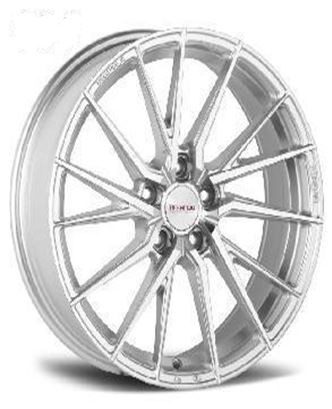 Vossen HF-4T輪圈 18x8.0/18x9.0 5孔100 /108 /112 /114.3 啞光黑/銀色面
