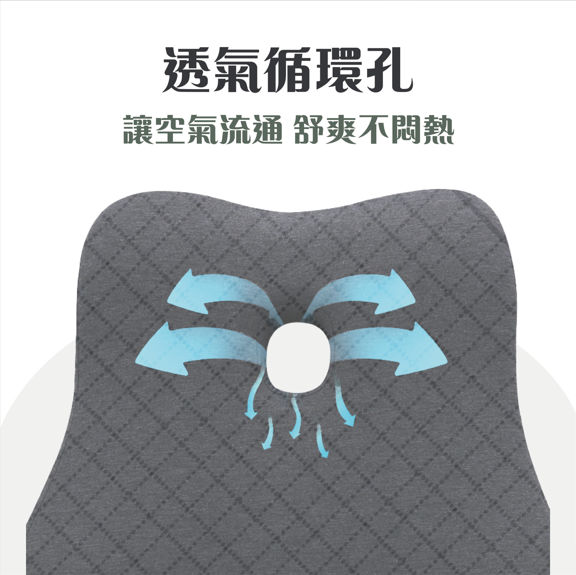 【安德森 保羅】4D石墨烯靠墊