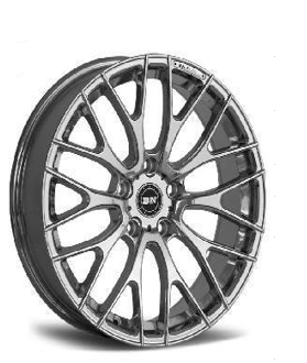 Adv.1輪圈 17x7.5/18x8.0/19x8.5 5孔108 112 114.3 啞黑 槍灰