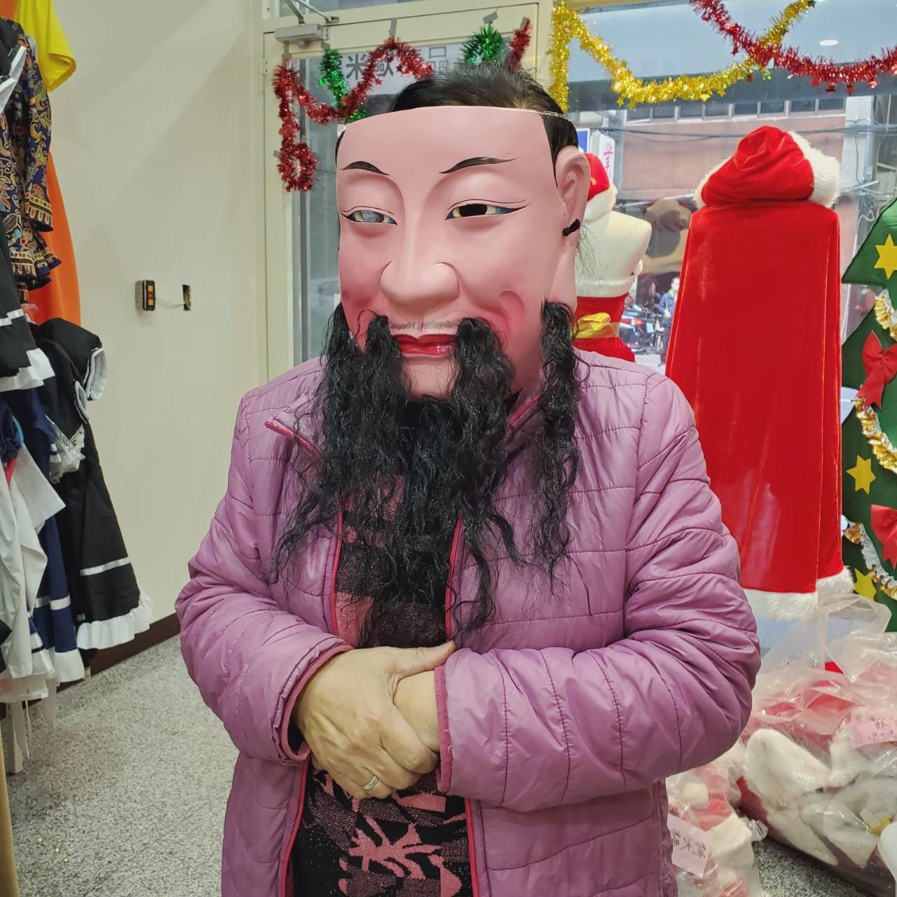 財神爺面具