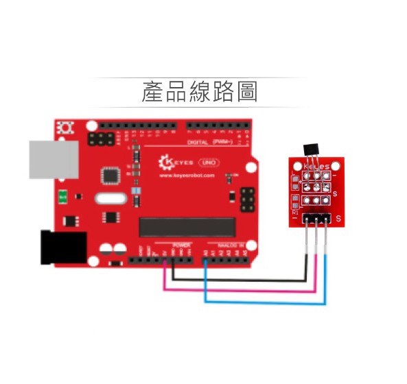 類比霍爾磁力模組