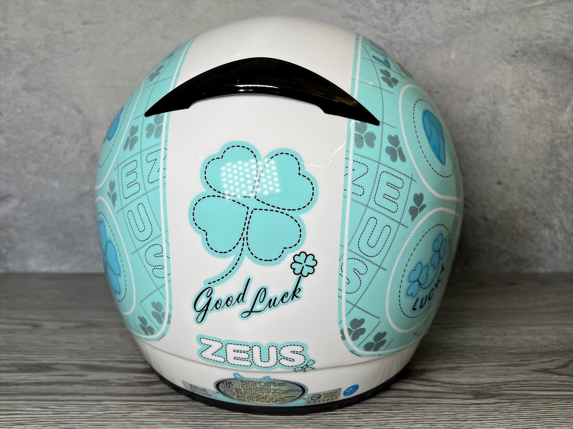 《遠古騎士》瑞獅 ZEUS 2000C F62 白藍 全罩 安全帽 超輕量化 內襯全可拆