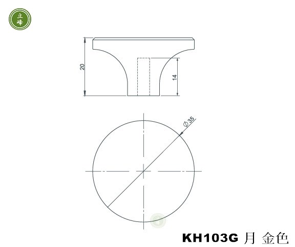 AL-KH103G 月-金色