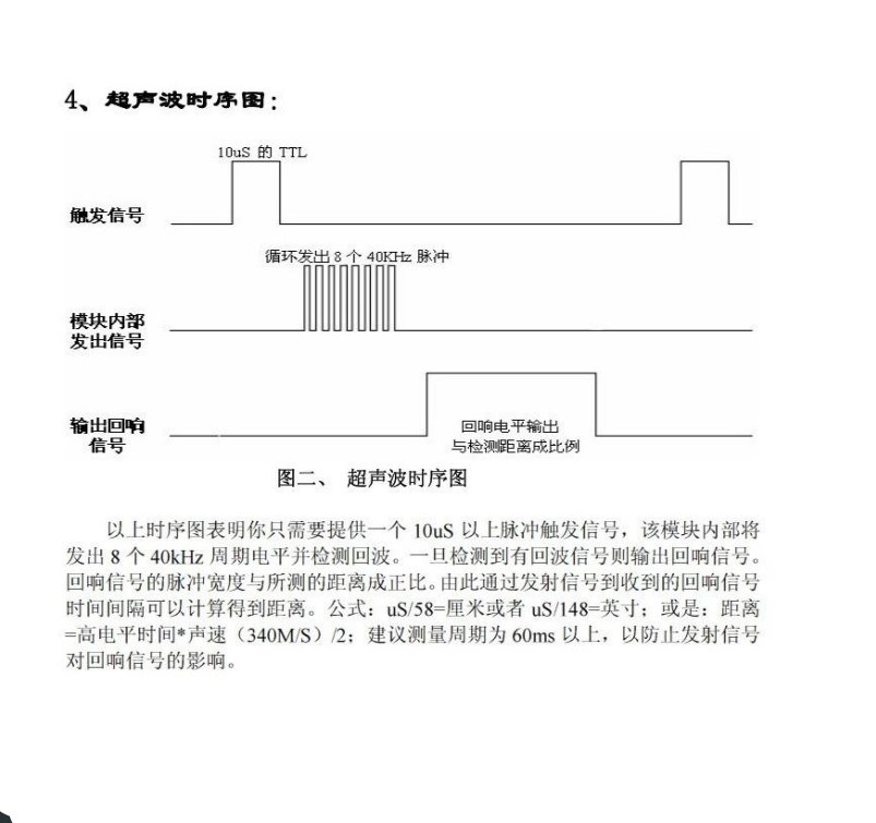 A86 JSN-SR04T一體化超聲波測距模組