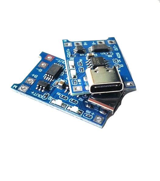 鋰電池專用充電板 TYPE-C/USB/TP4056  1A帶保護板