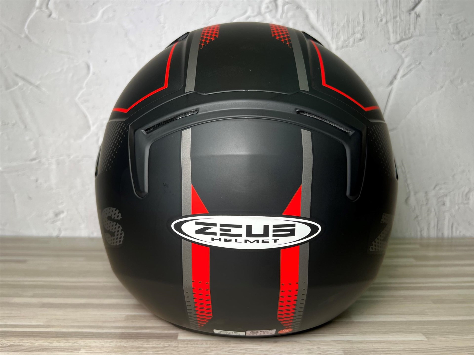 《遠古騎士》瑞獅 ZEUS 213 AX6 消光黑/紅 半罩安全帽 內襯全可拆 ZS213