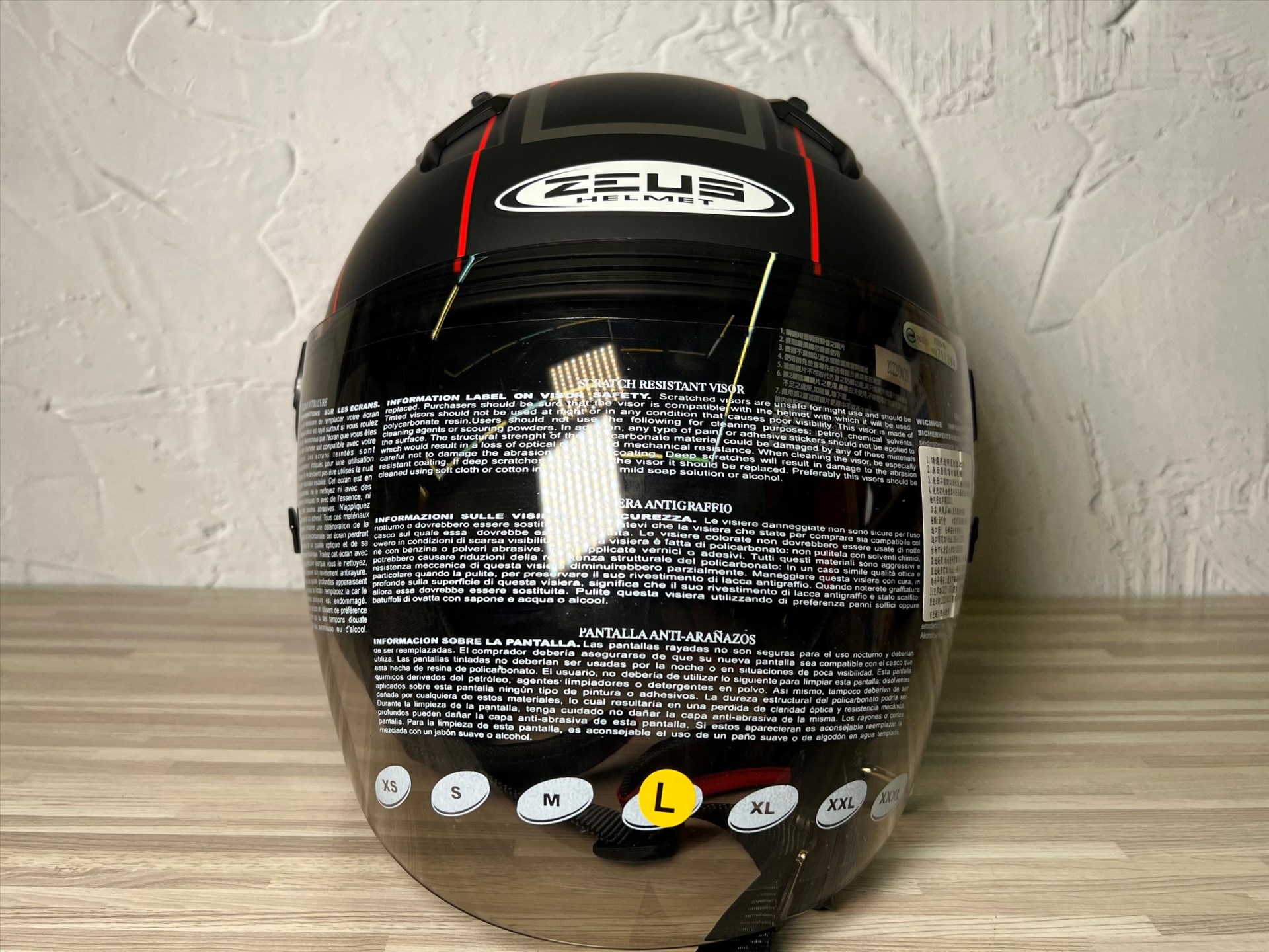 《遠古騎士》瑞獅 ZEUS 213 AX6 消光黑/紅 半罩安全帽 內襯全可拆 ZS213