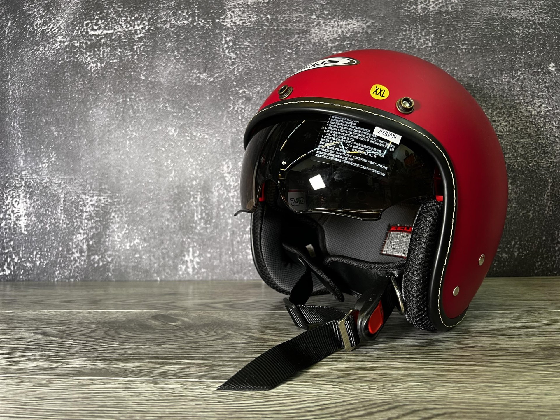 《遠古騎士》瑞獅 ZEUS ZS-388A 388A 素色 消光桃紅 復古帽 半罩 安全帽 超輕量化 內襯全可拆 內鏡片