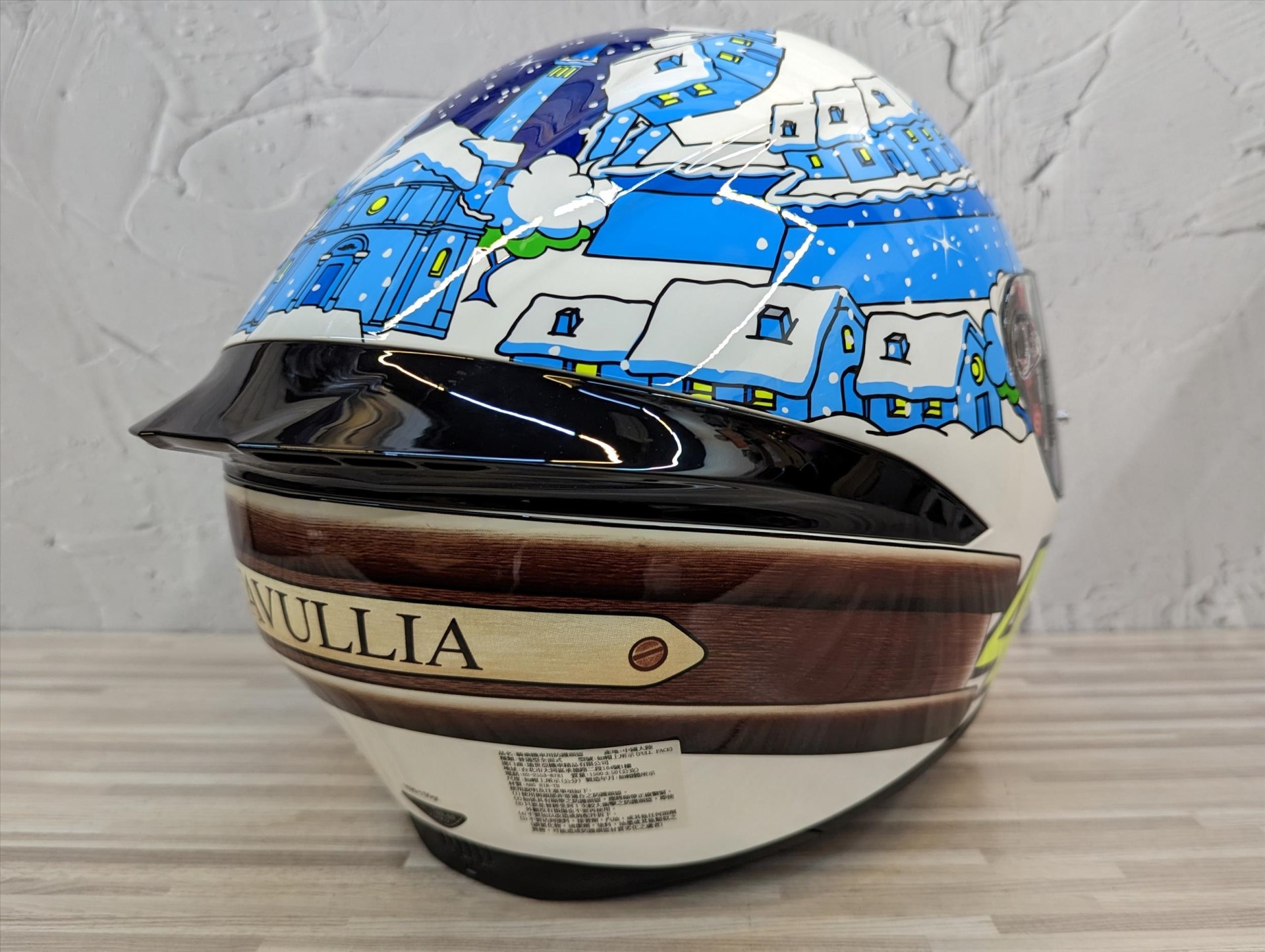 《遠古騎士》AGV K-1 Rossi Winter Test 2017 雪屋 全罩安全帽入門 亞洲版 K1義大利
