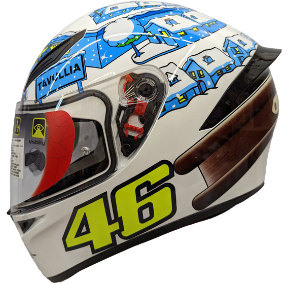 《遠古騎士》AGV K-1 Rossi Winter Test 2017 雪屋 全罩安全帽入門 亞洲版 K1義大利