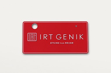 ROJAM IRT GENIK 車牌