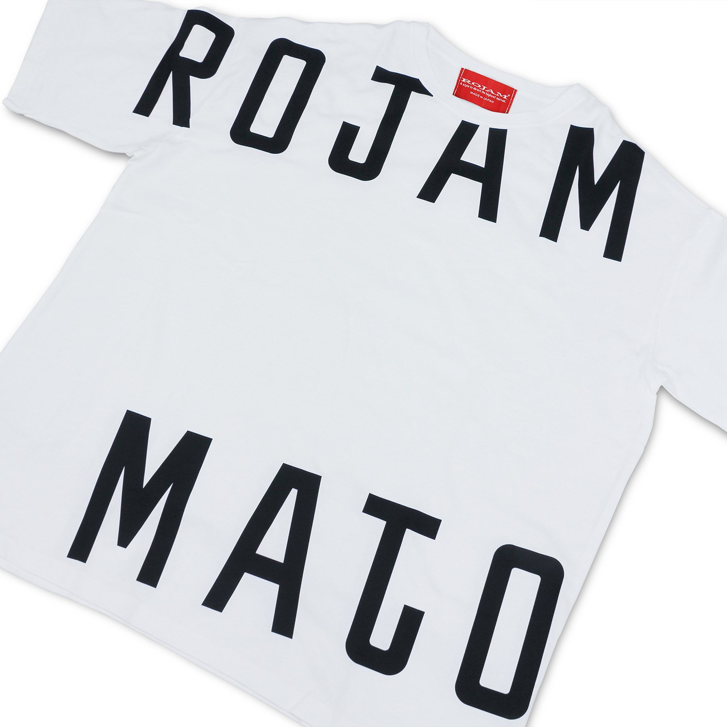 ROJAM Big Silhouette T 卹“白色”中性款 70-BT221-1