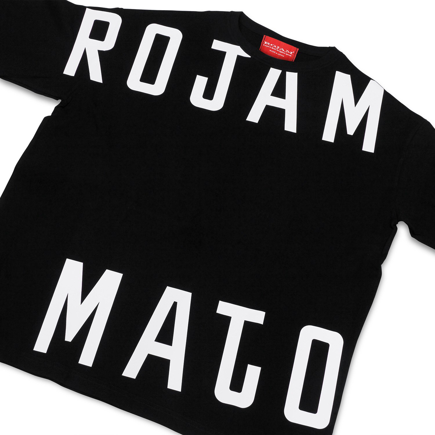 ROJAM Big Silhouette T 卹“黑色”中性款 70-BT221-2