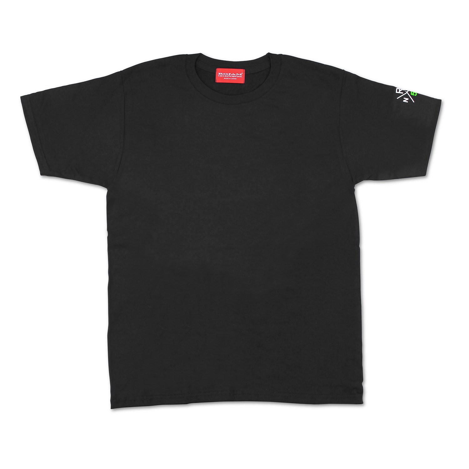 ROJAM T卹“黑色”中性款 70-T201-2