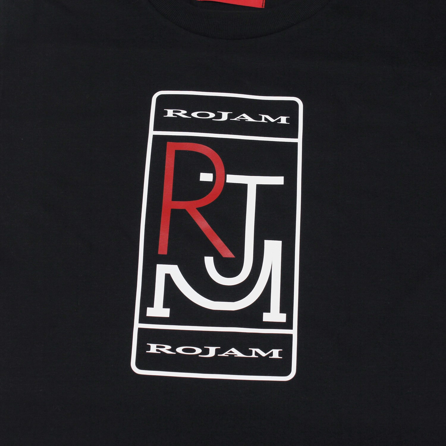 ROJAM T卹“黑色”中性款 70-T182-2
