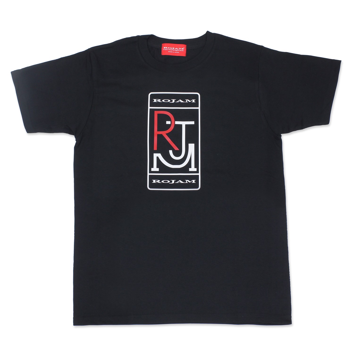 ROJAM T卹“黑色”中性款 70-T182-2