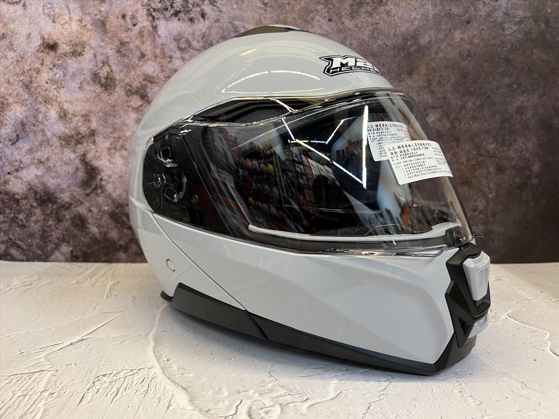《遠古騎士》M2R OX-3 素色款 冷灰 內藏鏡片 可樂帽 預留耳機位 安全帽