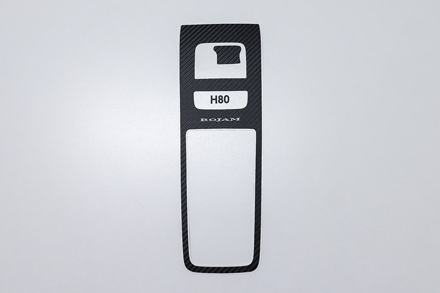 HARRIER 80 系列 ROJAM 碳貼花變速面板