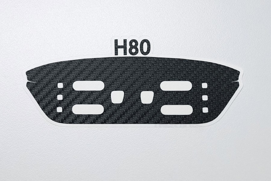 HARRIER 80 系列 ROJAM 碳貼花座椅加熱器開關