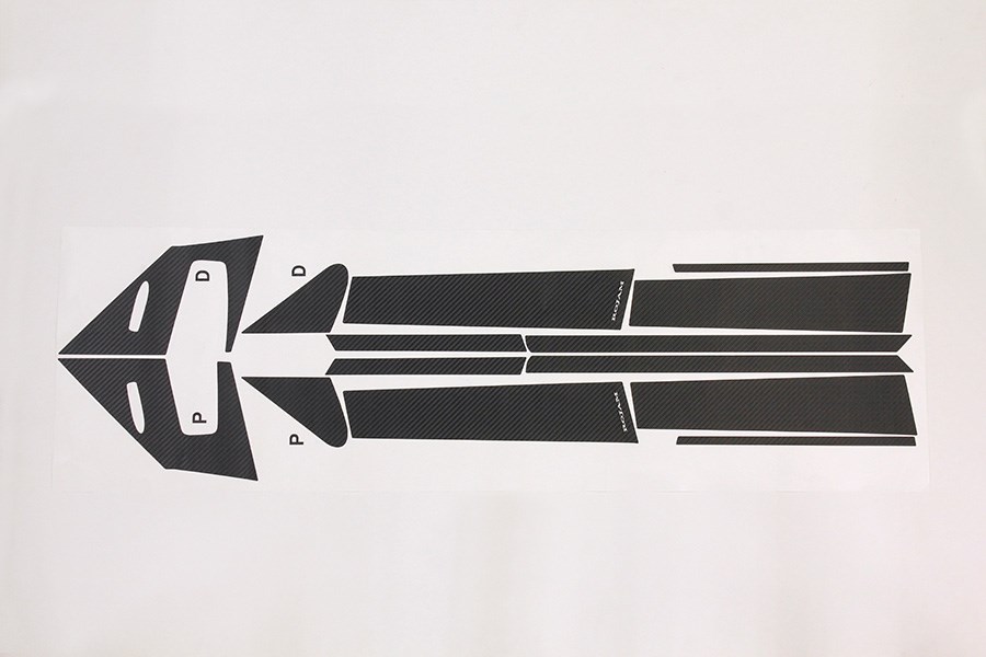HARRIER 60 系列 ROJAM 碳貼花柱 14 件套