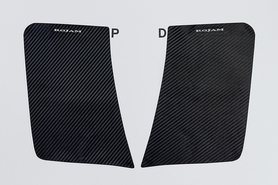 HARRIER 60 系列 ROJAM 碳貼花安全帶帶扣保護器 2 件套