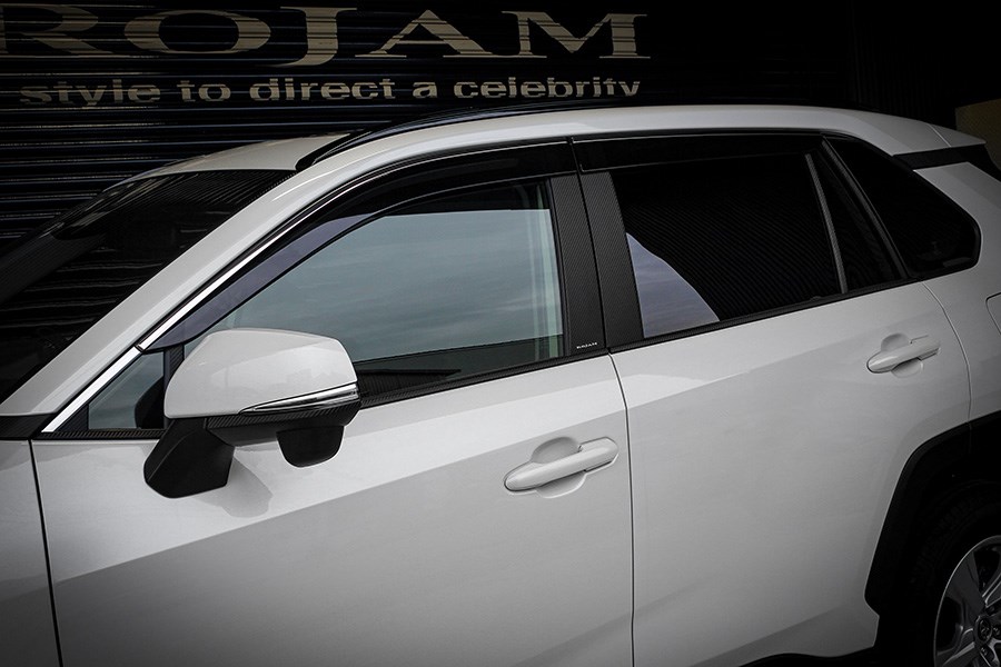 RAV4 50 系列 ROJAM 碳貼花支柱 12 件套