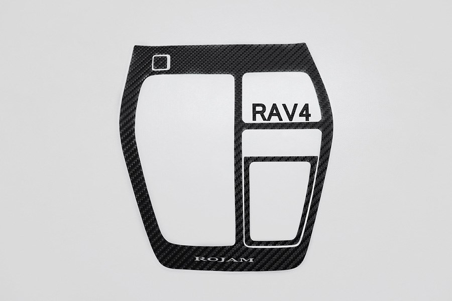 RAV4 50 系列 ROJAM 碳貼花變速面板