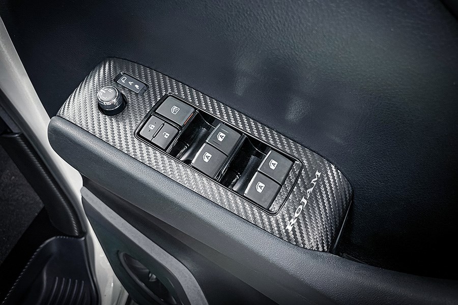 ALPHARD/VELLFIRE 30 系列 ROJAM 碳貼花電動車窗開關面板 2 件套