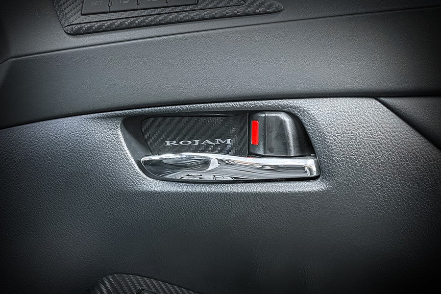ALPHARD/VELLFIRE 30 系列 ROJAM 碳貼花內門把手保護器 2 件套