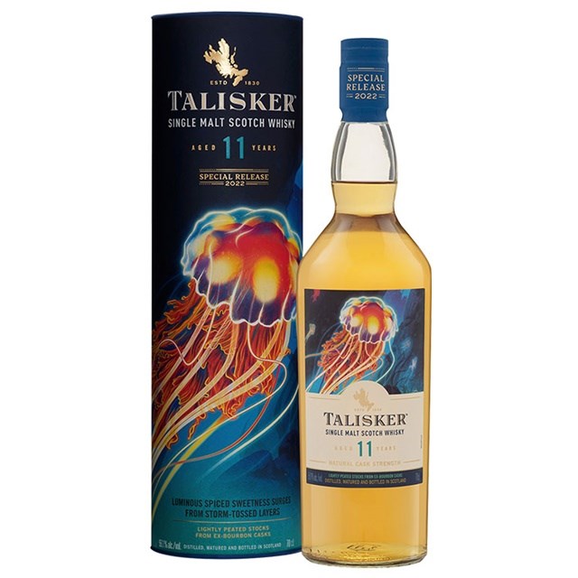 泰斯卡11年單一麥芽威士忌限量原酒-深海燦光Talisker 11 Year Old Special Releases 2022 Island Single Malt Scotch Whisky
