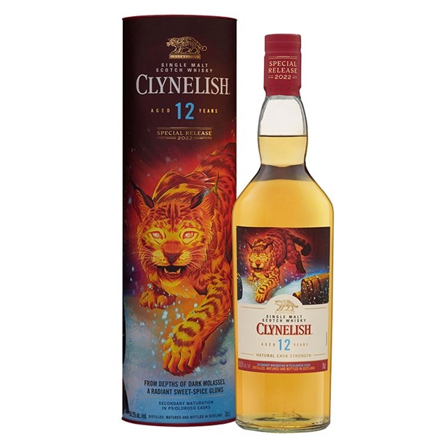 克里尼利基12年單一麥芽威士忌限量原酒-金眸豹貓 Clynelish 12 Year Old Special Releases 2022 Single Malt Scotch Whisky