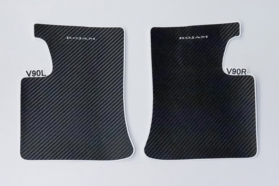 VOXY/NOAH 90 系列 ROJAM 碳貼花安全帶扣保護器 2 件套