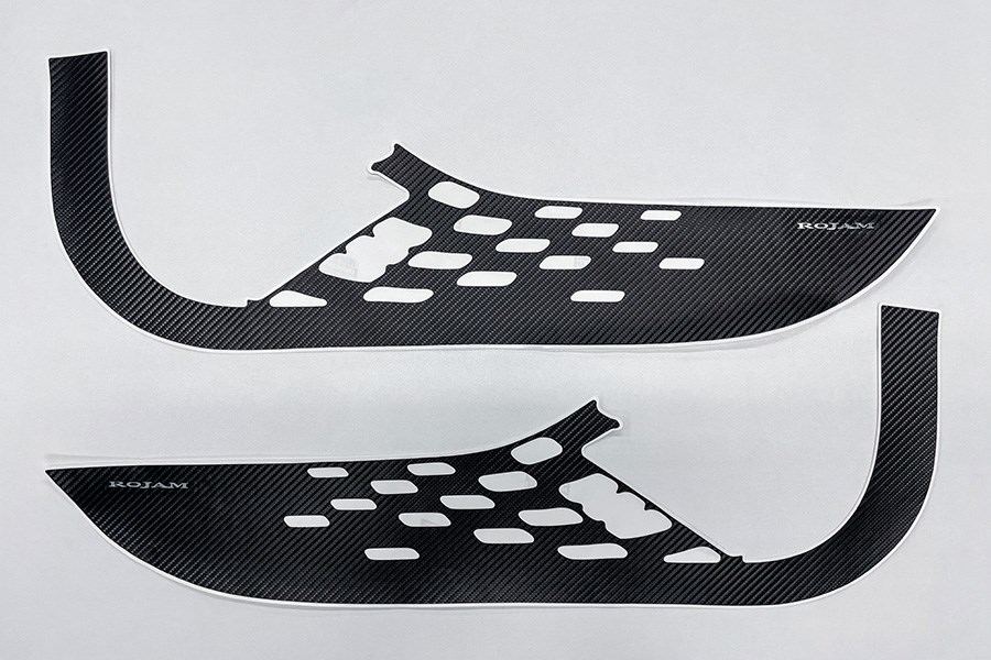 VOXY/NOAH/ESQUIRE/Voxy Noah Esquire 80 系列 ROJAM 碳貼花門板保護膜 2 件套