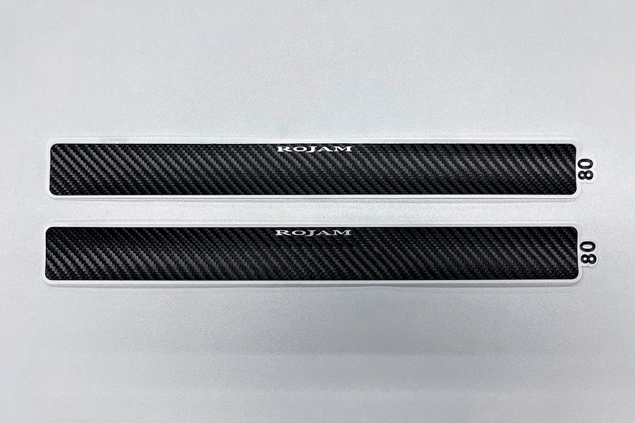 VOXY/NOAH/ESQUIRE/Voxy Noah Esquire 80 系列 ROJAM 碳貼花門踏板保護器 2 件套