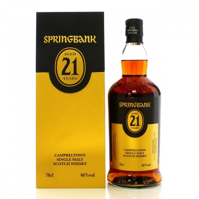 雲頂21年單⼀麥芽威⼠忌SPRINGBANK21YEARS OLD SINGLE MALT SCOTCH WHISKY