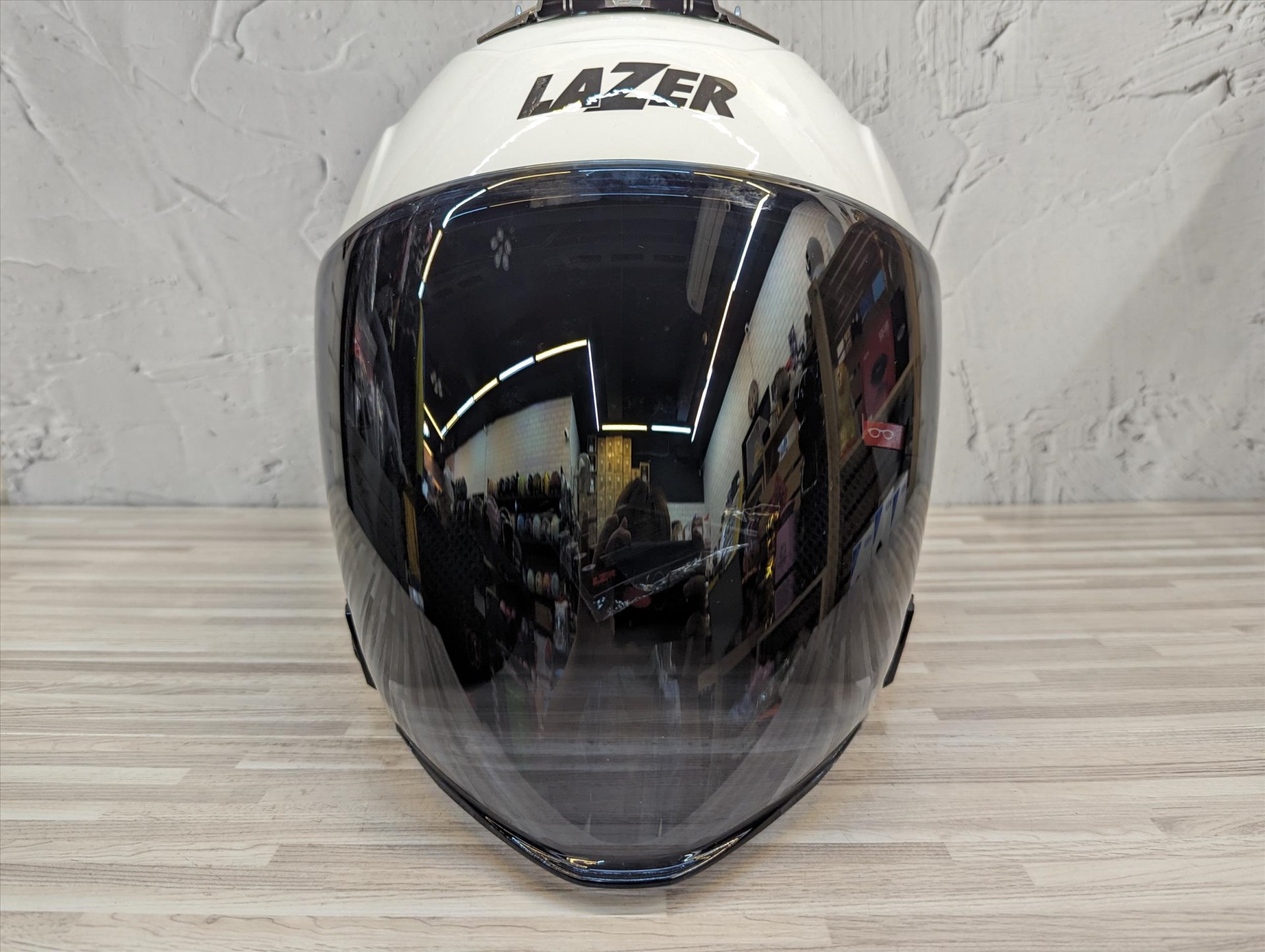 《遠古騎士》LAZER TANGO 半罩帽安全帽原廠專用鏡片 深茶