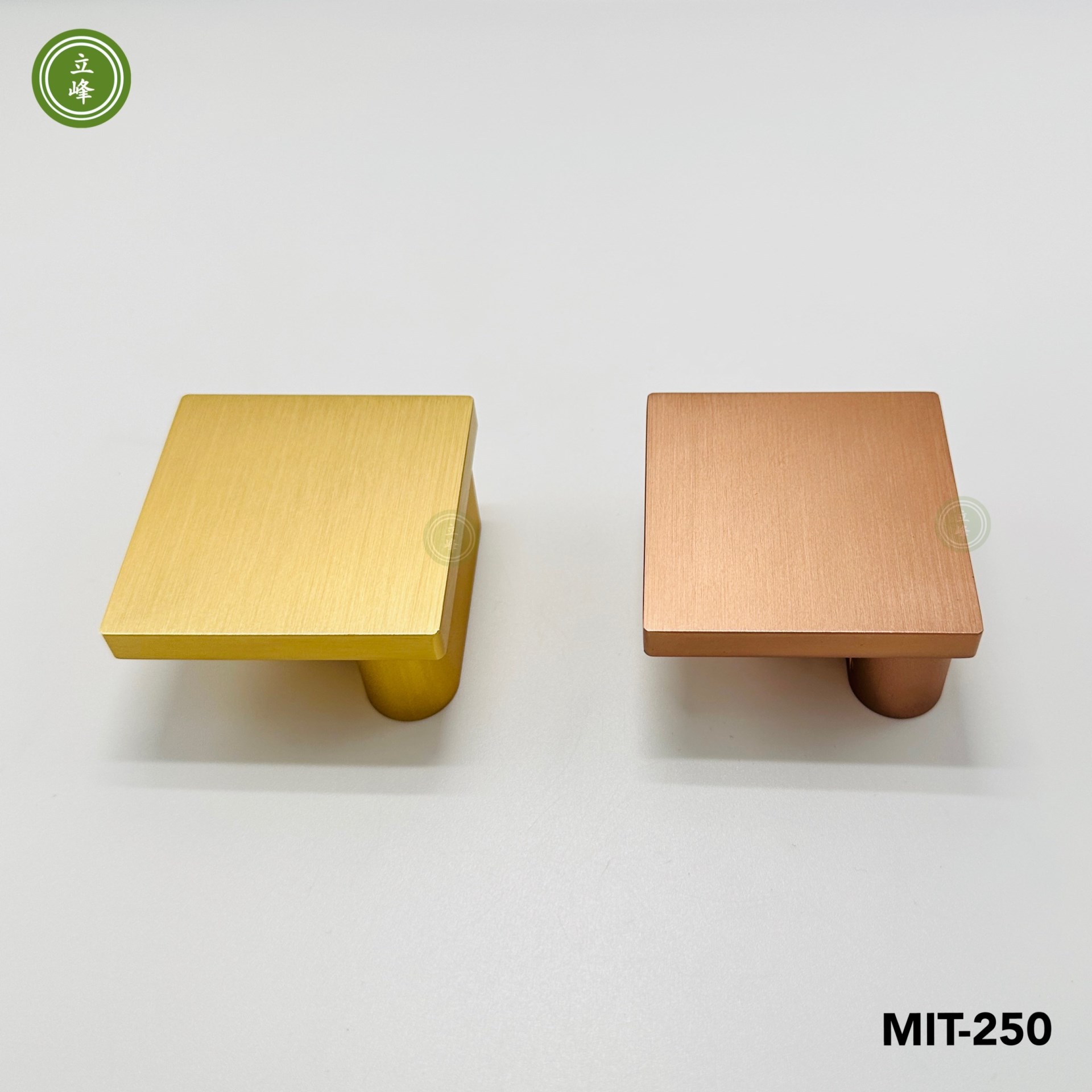 MIT-250S【正面鎖】玫瑰金正方型 (小)