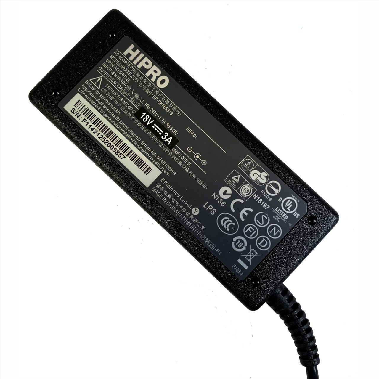 18V 3A  交換式電源
