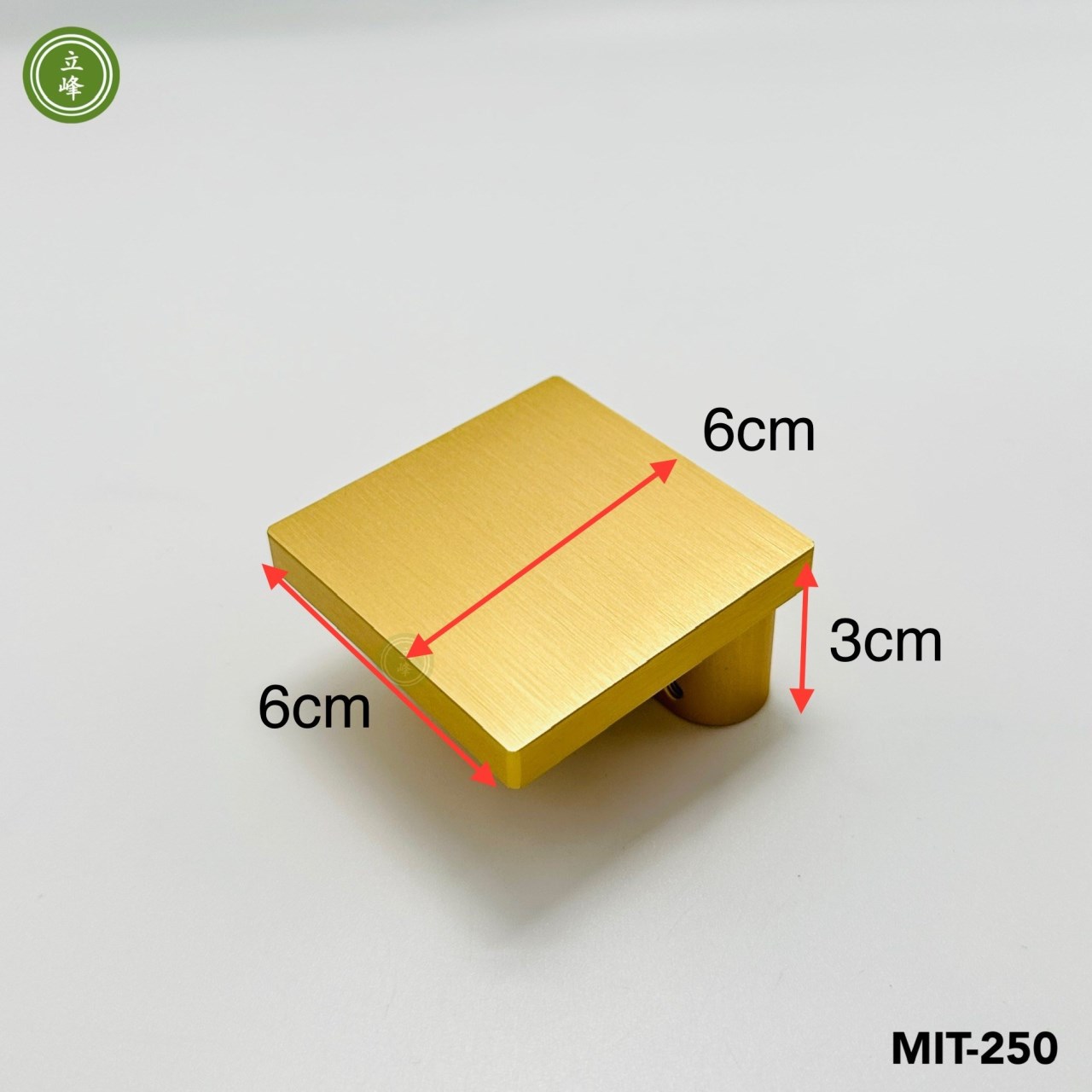 MIT-250S【正面鎖】白色正方型 (小) 