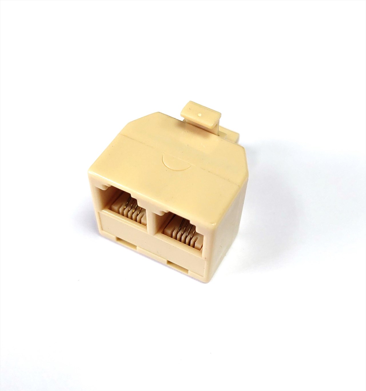 6P4C 公-2母 電話轉接頭