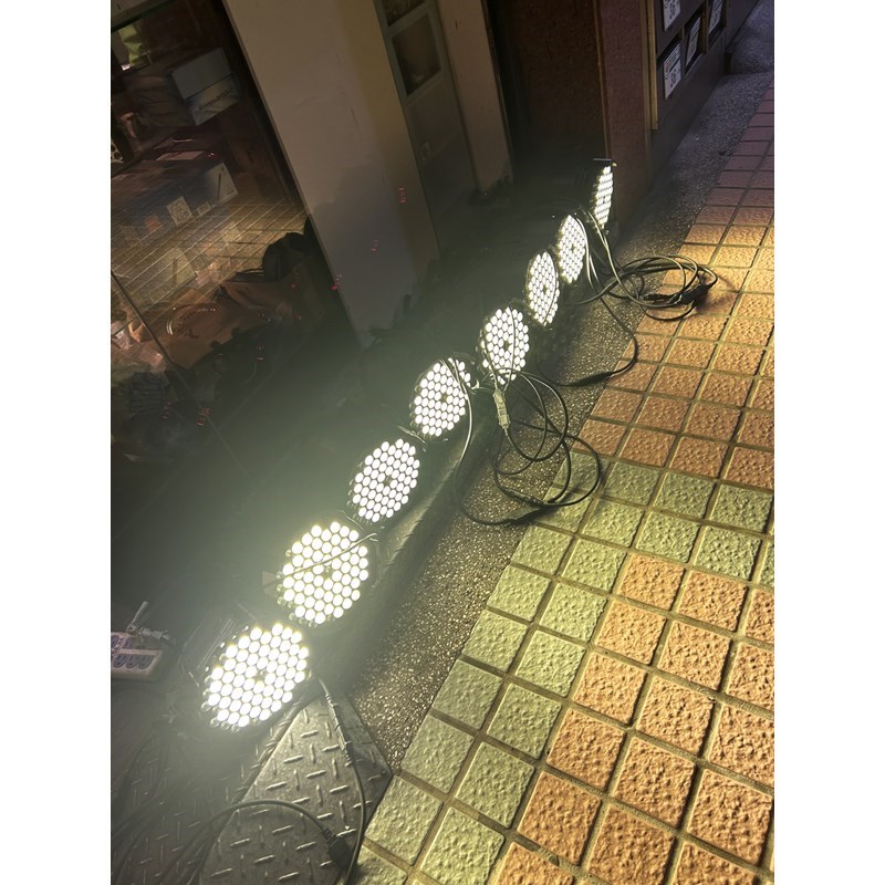 器材出租-LED PAR64面光燈出租(非販售)-攝影照明/活動背板照明/日租每組4顆$1999/24h /多日優惠另洽