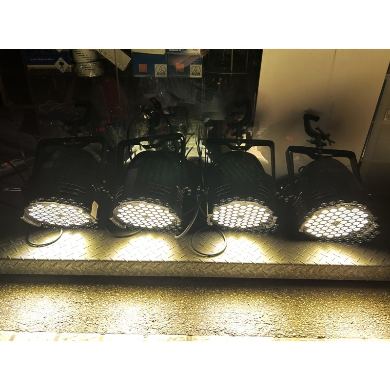 器材出租-LED PAR64面光燈出租(非販售)-攝影照明/活動背板照明/日租每組4顆$1999/24h /多日優惠另洽