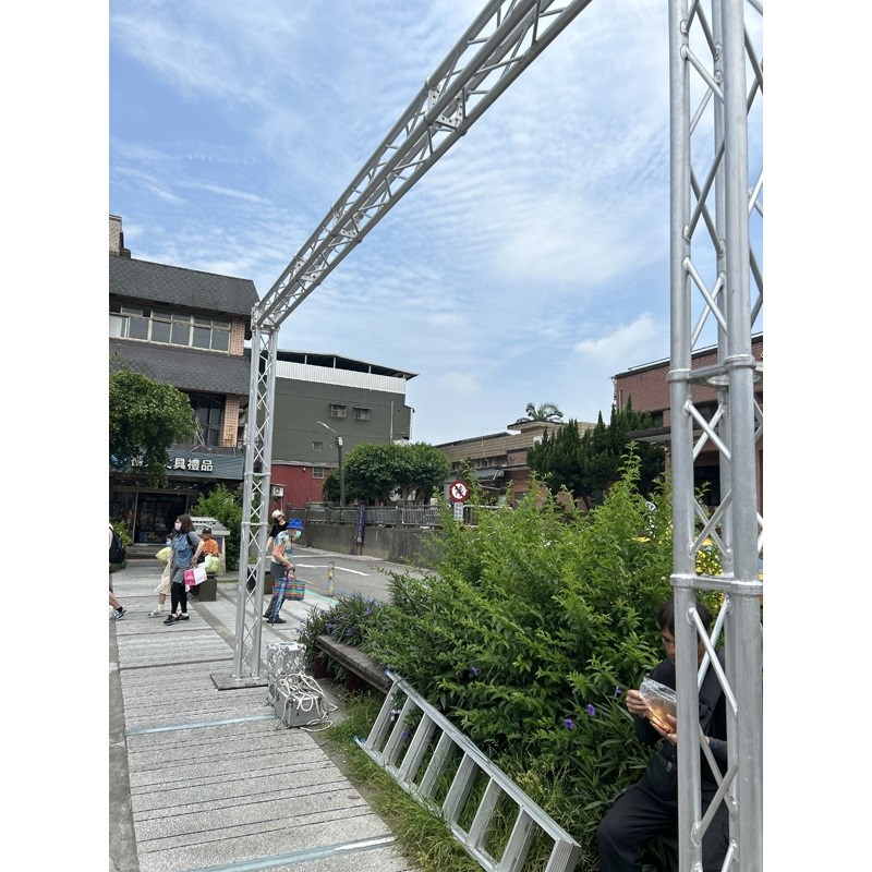 器材出租-TRUSS結構+大圖輸出施工安裝(非販售)-依造尺寸及距離報價/多日優惠另洽