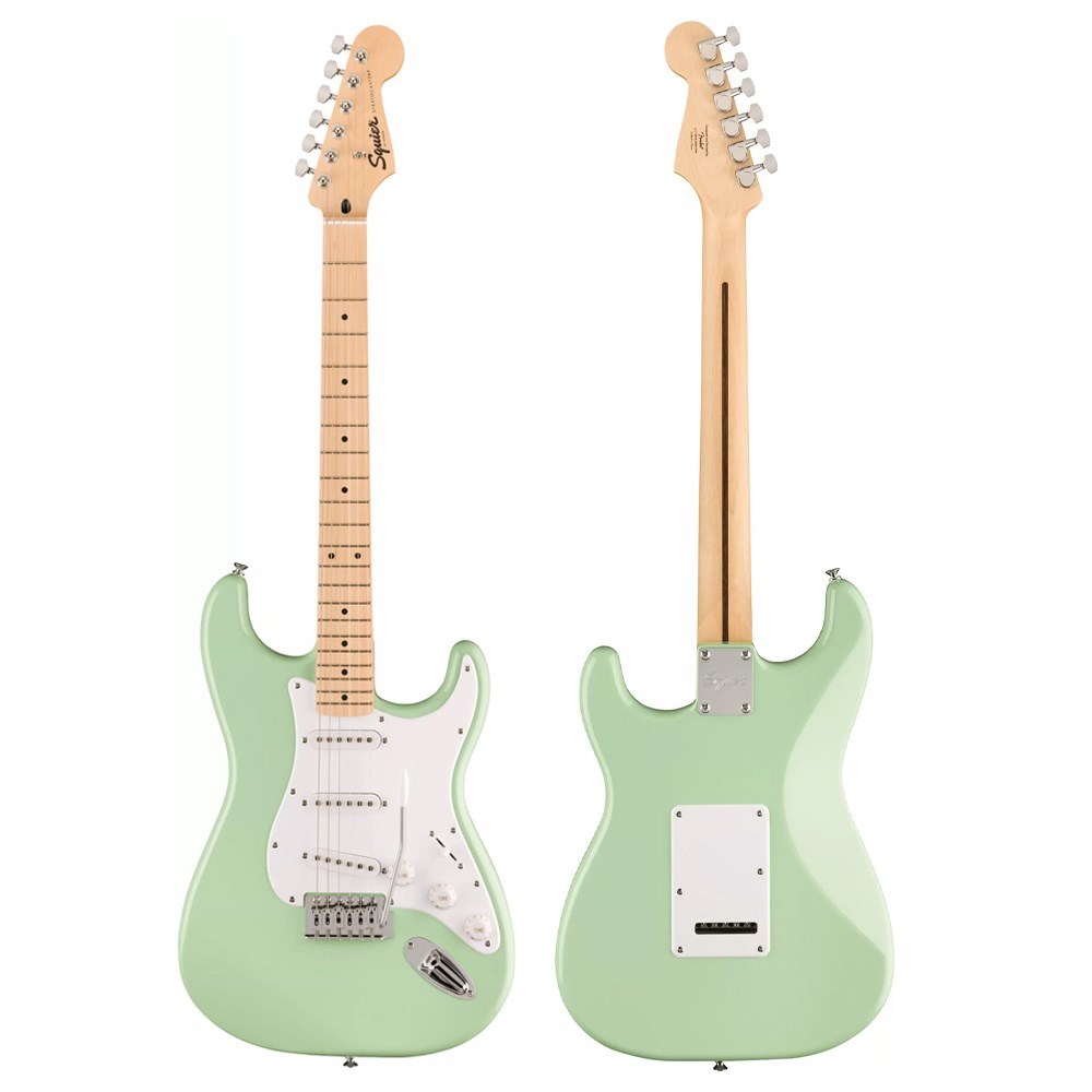 嚴選Fender Squier Sonic Strat WPG MN SFG電吉他-衝浪綠/單單單拾音器/加贈5好禮/原廠公司貨