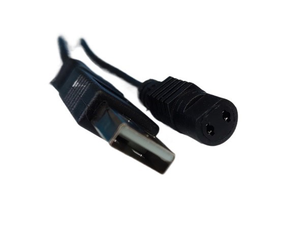 A公-2P接頭母座電源線  D0010