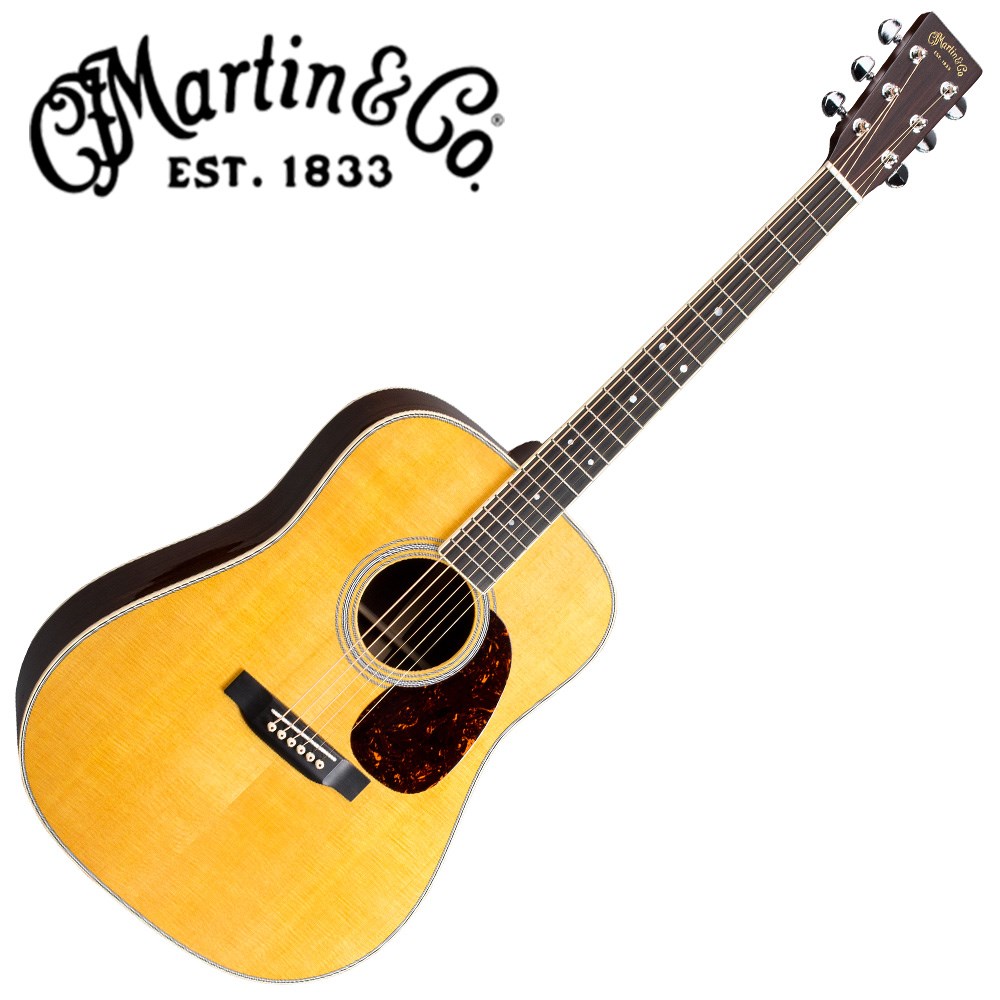 最新款Martin D-35 嚴選錫特卡雲杉單板 東印度紅木背側面板吉他 - 附琴盒/原廠公司貨 -複製