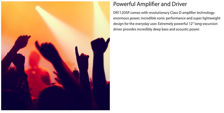 BEHRINGER DR115DSP 輕量級主動式喇叭/1400瓦15吋PA揚聲器系統/內置藍牙/原廠公司貨