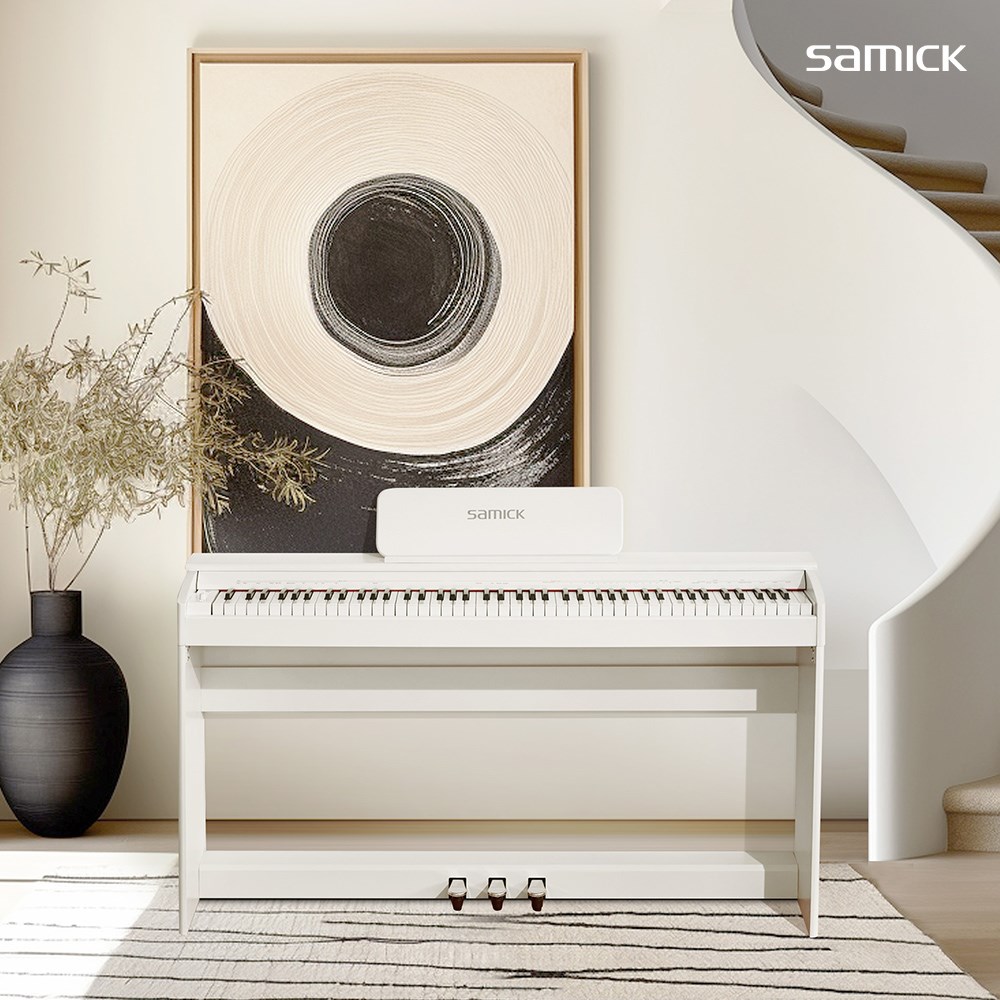 韓國品牌SAMICK NDP-60P 數位鋼琴-經典黑/兩色任選/加贈四好禮/原廠公司貨
