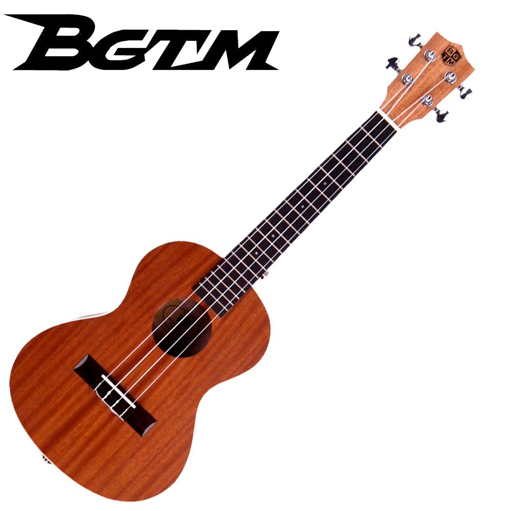 線上樂器展-BGTM BUT-260E單板26吋電烏克麗麗+WOODTONE UK-211美系21吋全沙比利烏克麗麗/限量套裝